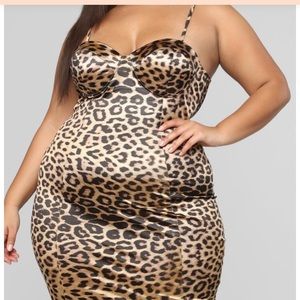 Chetah print dress